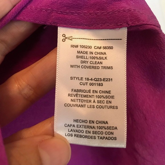 Equipment Malbec Super Vintage Slim Signature Button Up Top size M - Picture 9 of 12